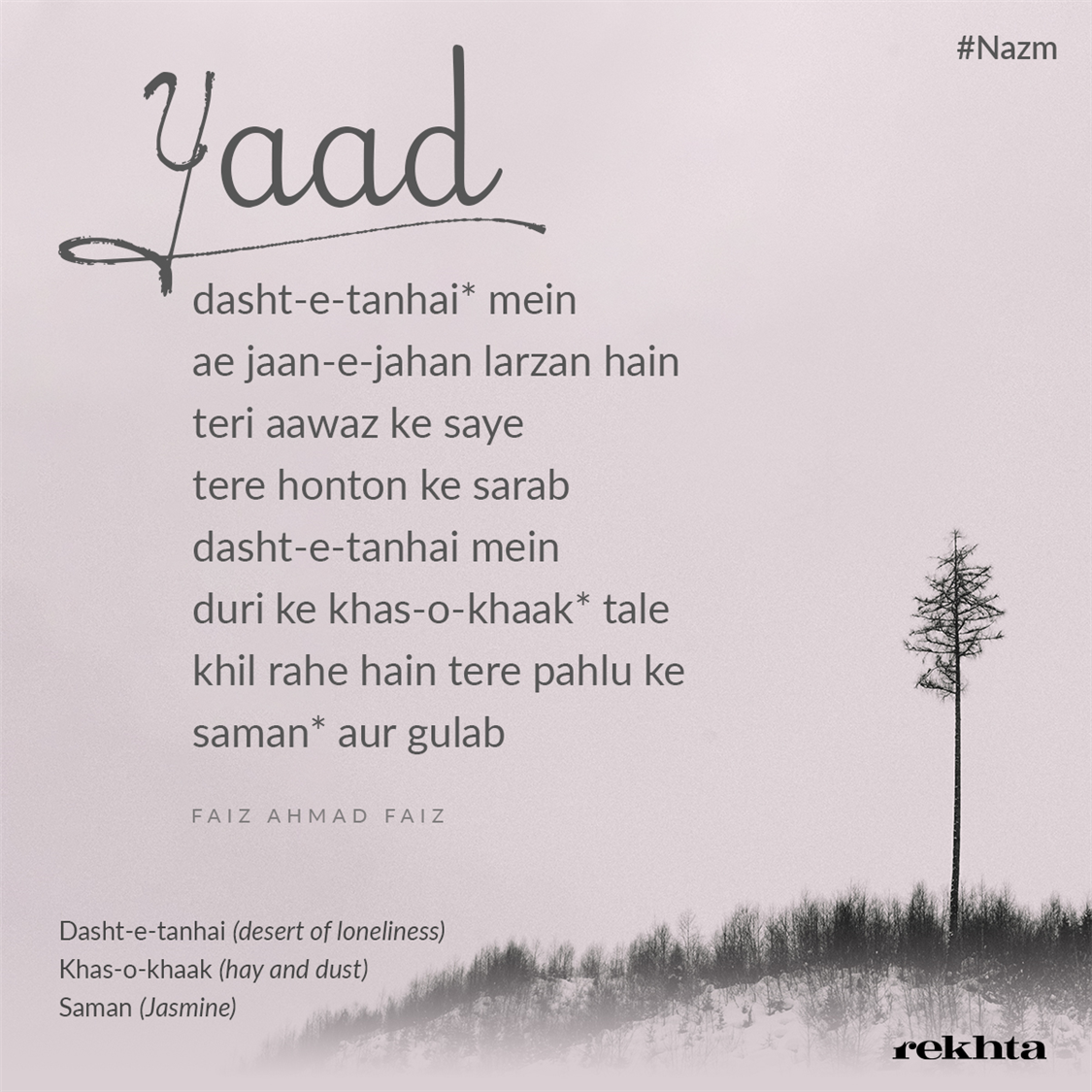 yaad-Faiz Ahmad Faiz